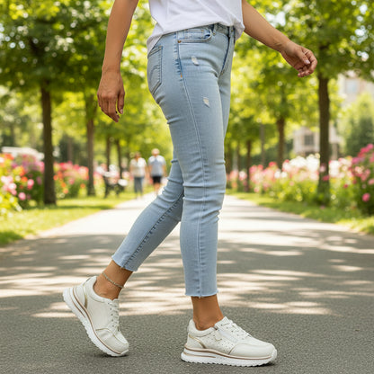 VitaWalk™ – Orthopedische Comfort Sneaker met Rits voor Pijnvrij Lopen