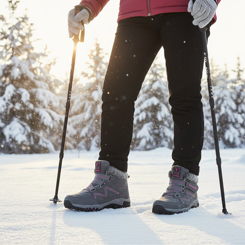 NordStep™ – Orthopedische Comfort Winterschoen met Veterloze Instap