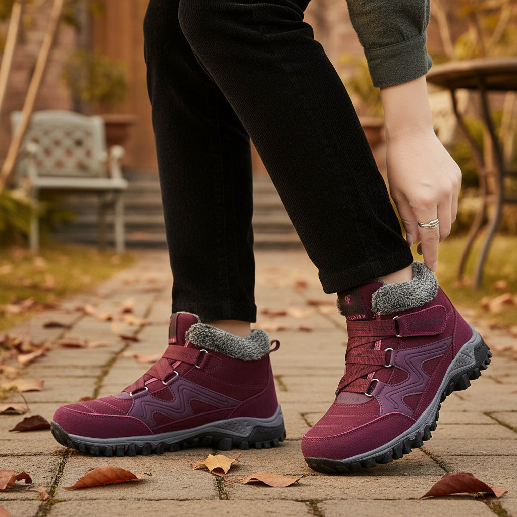 NordStep™ – Orthopedische Comfort Winterschoen met Veterloze Instap